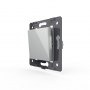 Одноклавишный механический выключатель Livolo, цвет серый (механизм)