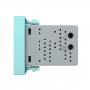 Розетка USB с блоком питания 2.1А 5В Livolo, цвет зеленый (механизм)