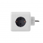 Разветвитель Cube Original 5 Euro 16A RocketSocket, цвет белый-серый