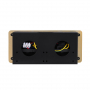 Розетка горизонтальная выдвижная 2 Euro 16A, USB type A+C с блоком 18W RocketSocket, проводка, цвет золотой