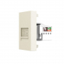 Розетка интернет RJ-45 кат. 6 Livolo, цвет жемчужный (механизм)