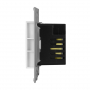 Розетка LivoloTouch 2USB с блоком питания 2.1А 5В для рамки Livolo, цвет белый (механизм)