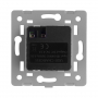 Розетка LivoloTouch 2USB с блоком питания 2.1А 5В для рамки Livolo, цвет белый (механизм)